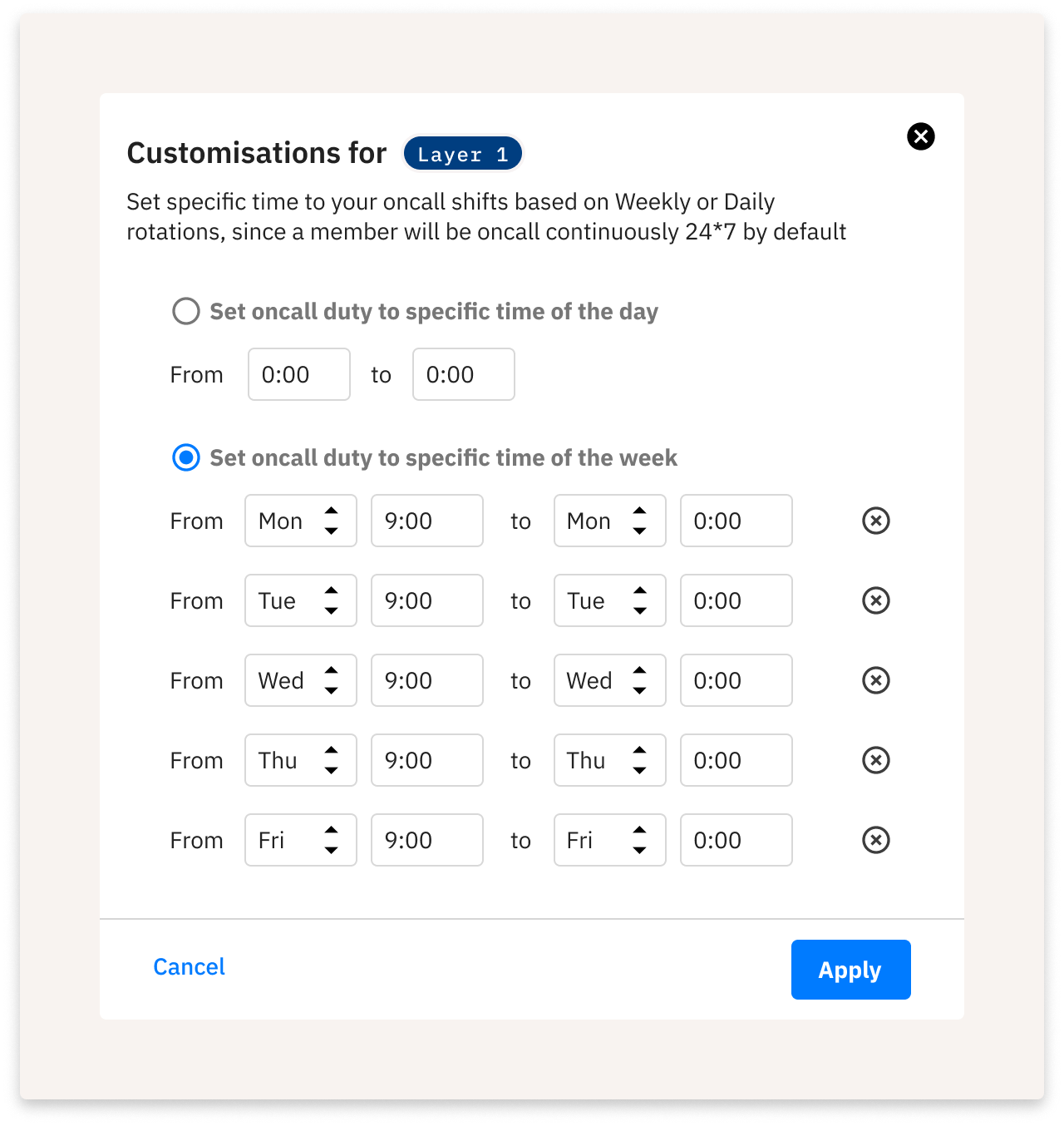 Spike.sh - Adding slots in an on-call shift